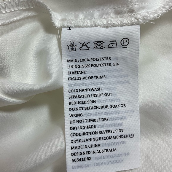 Bardot Spiral Lace Spaghetti Strap Mini Dress - Picture 13 of 14